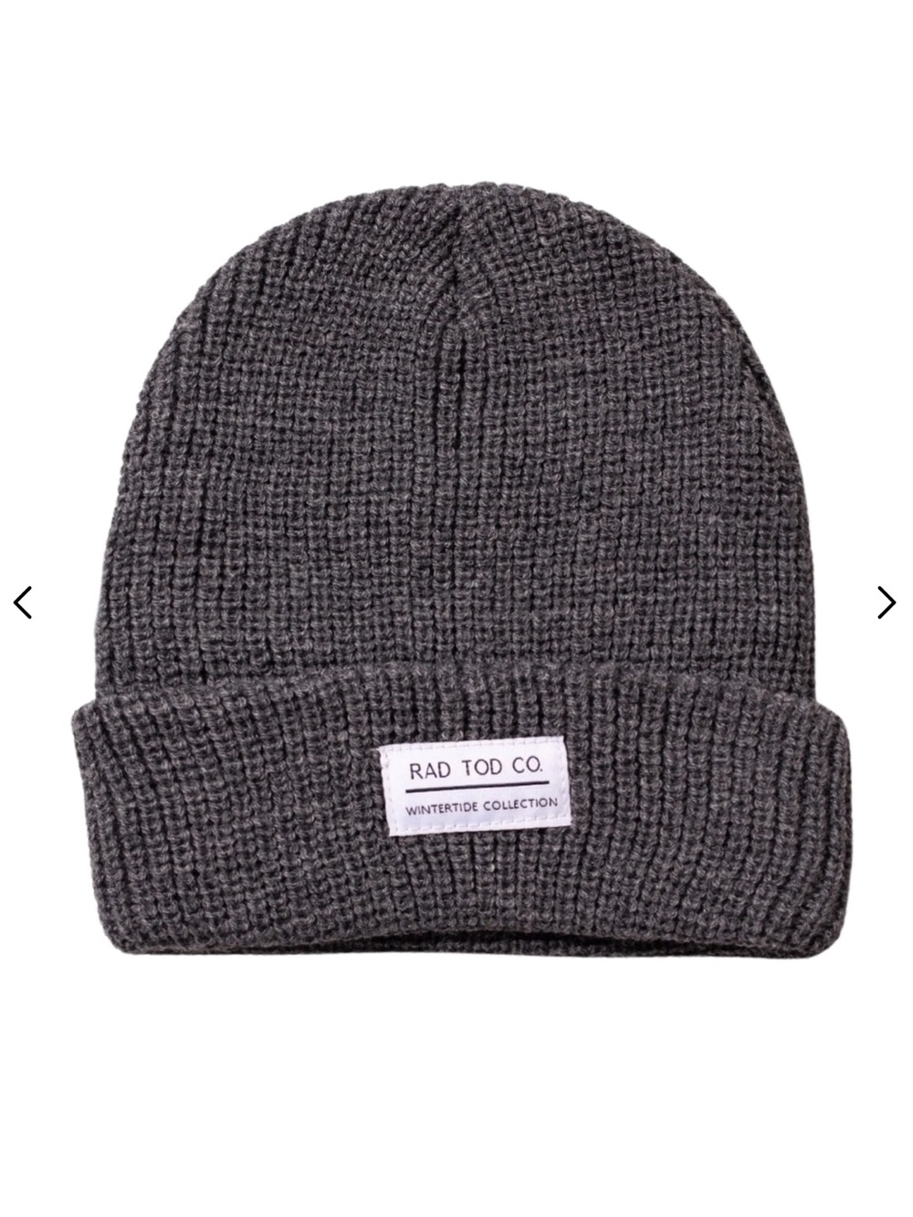 Rad Tod gray toddler beanie
